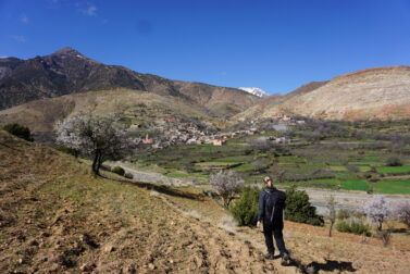 en av många berberbyar vi passerar
