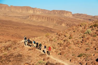 Under vintermånaderna är området utmärkt för vandring då klimatet är torrt med moderata dagstemperaturer