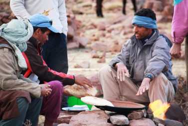 Den marockanska maten är god och vällagad